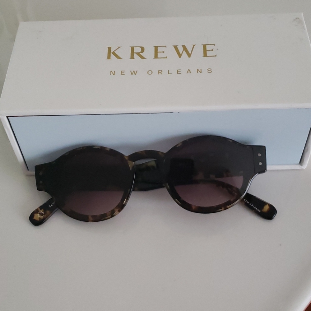 brown fillmore nylon krewe sunglasses